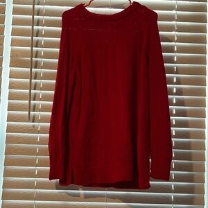 Old Navy Red Cozy Sweater
